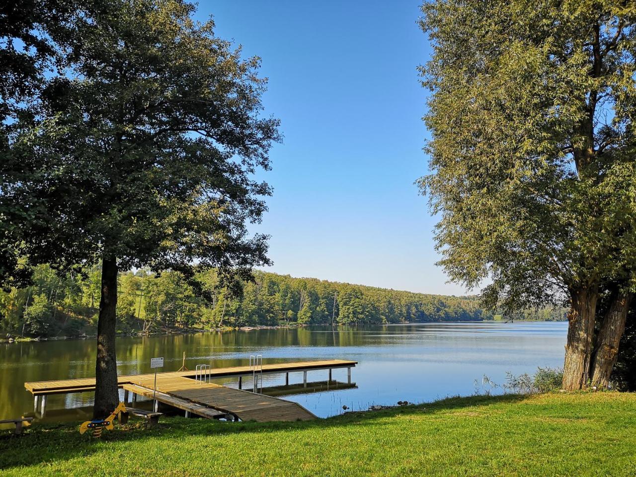 Bed and Breakfast Pensjonat Blekitny Aniol Kiersztanowo Exterior foto