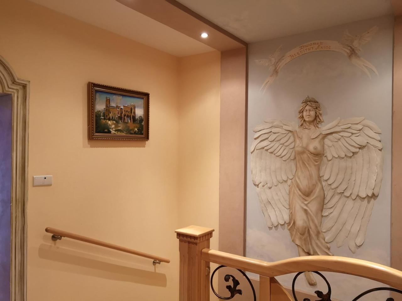 Bed and Breakfast Pensjonat Blekitny Aniol Kiersztanowo Exterior foto